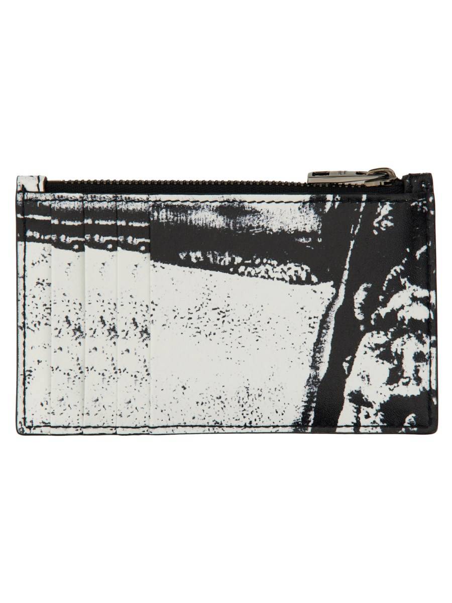 ALEXANDER McQUEEN PORTACARTE CON LOGO Affare Del Giorno