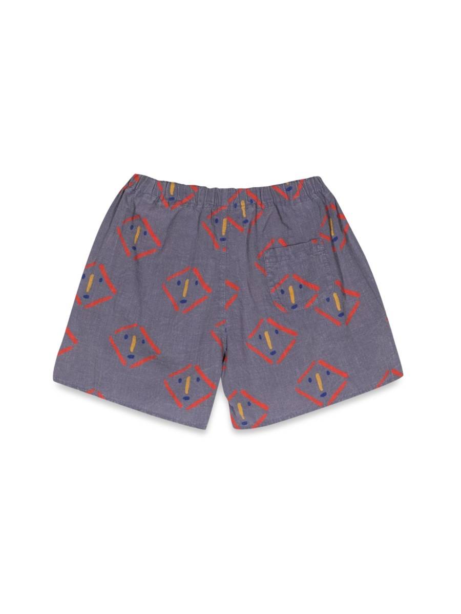 BOBO CHOSES masks all over woven shorts Spedizione Gratuita