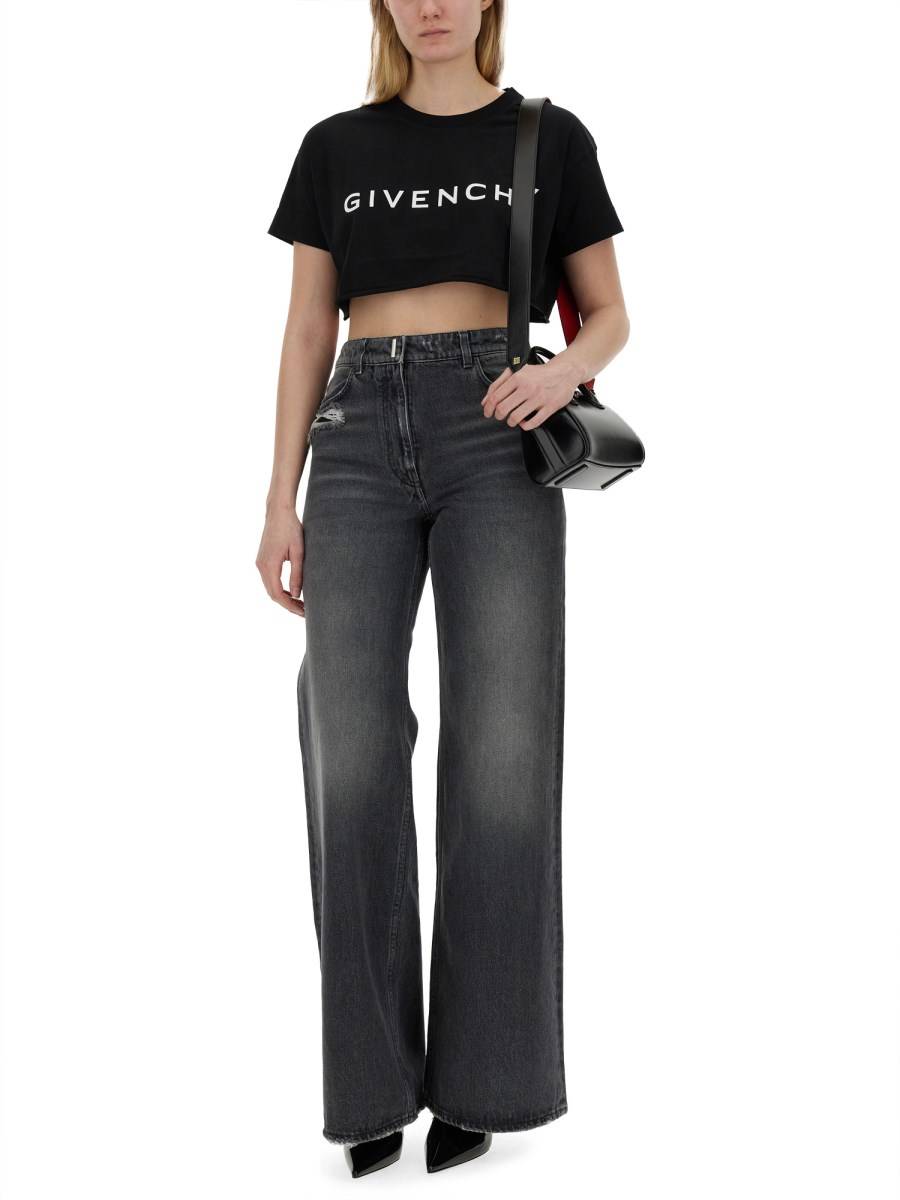 GIVENCHY T-SHIRT IN JERSEY DI COTONE CON LOGO Sottocosto