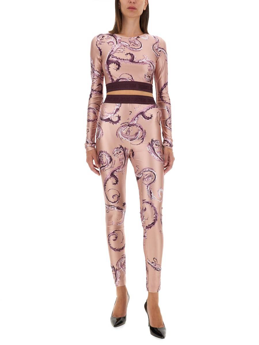 VERSACE JEANS COUTURE TOP CROPPED Offerte