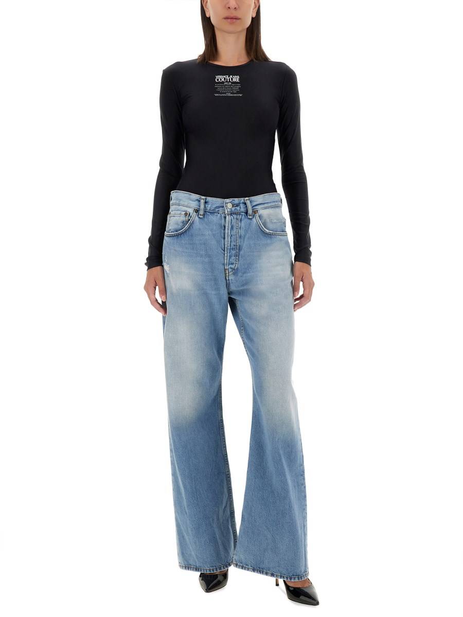 VERSACE JEANS COUTURE BODY CON LOGO Saldi Di Fabbrica