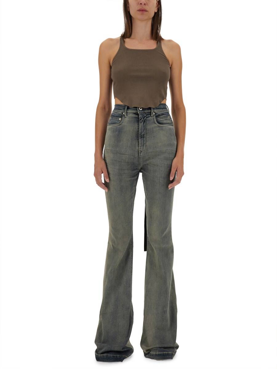 RICK OWENS DRKSHDW TANK TOP CROPPED Negozio