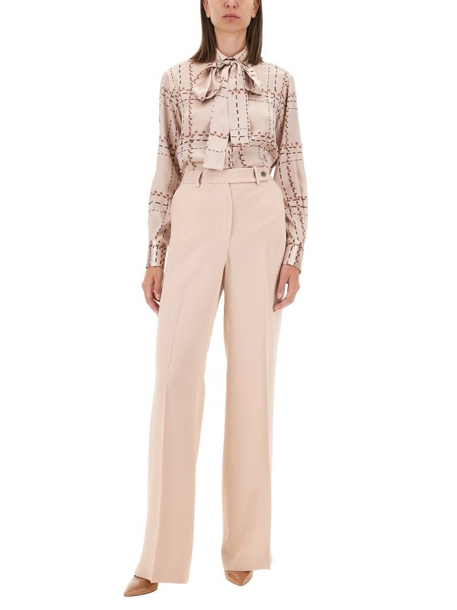 KITON PANTALONE IN SATIN 2025