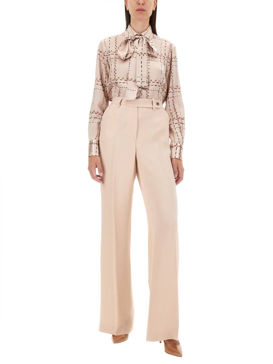 KITON CAMICIA IN SETA CON STAMPA In Linea