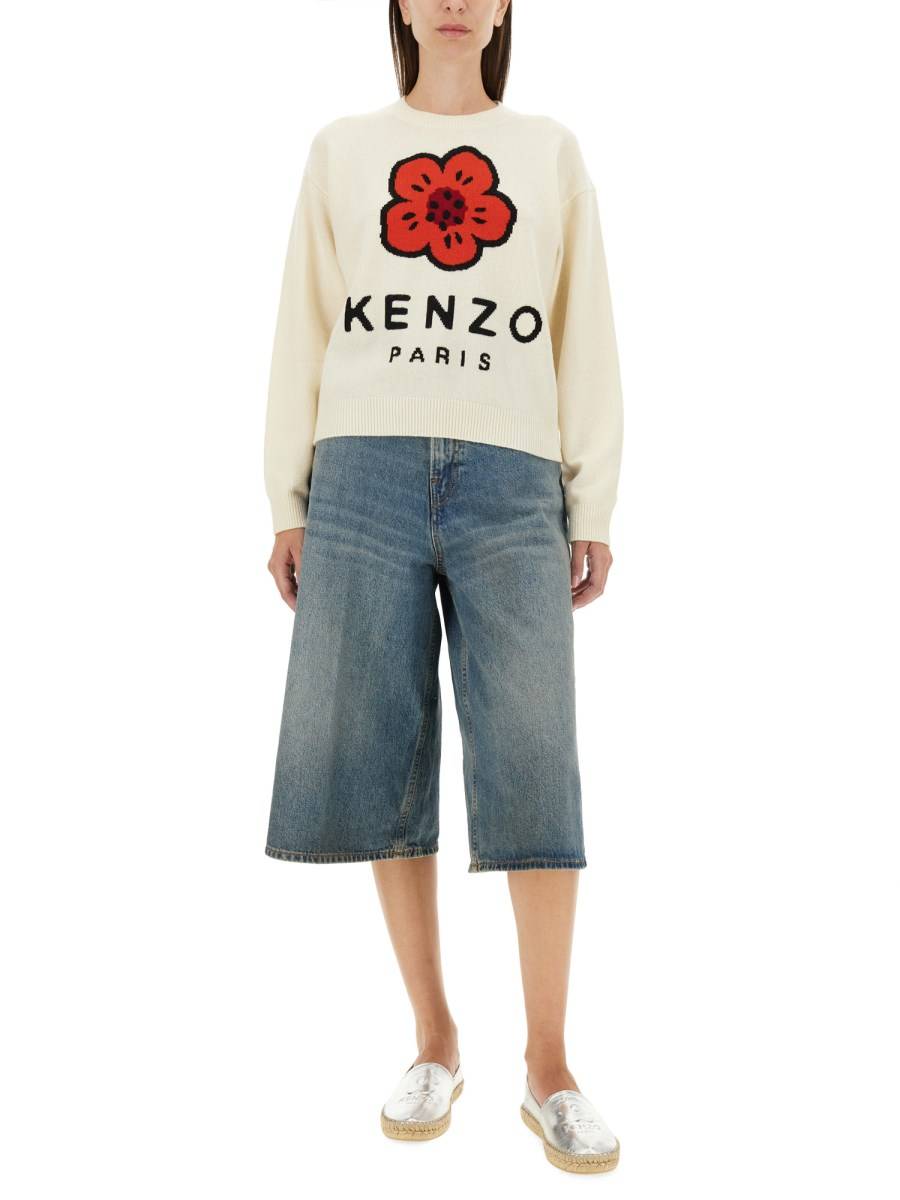 KENZO FELPA DI LANA BOKE FLOWER Acquista Ora