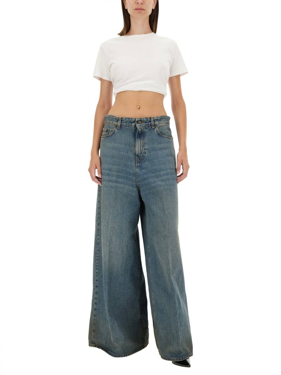 HAIKURE JEANS BIG BETHANY IN DENIM DI COTONE Consegna Veloce