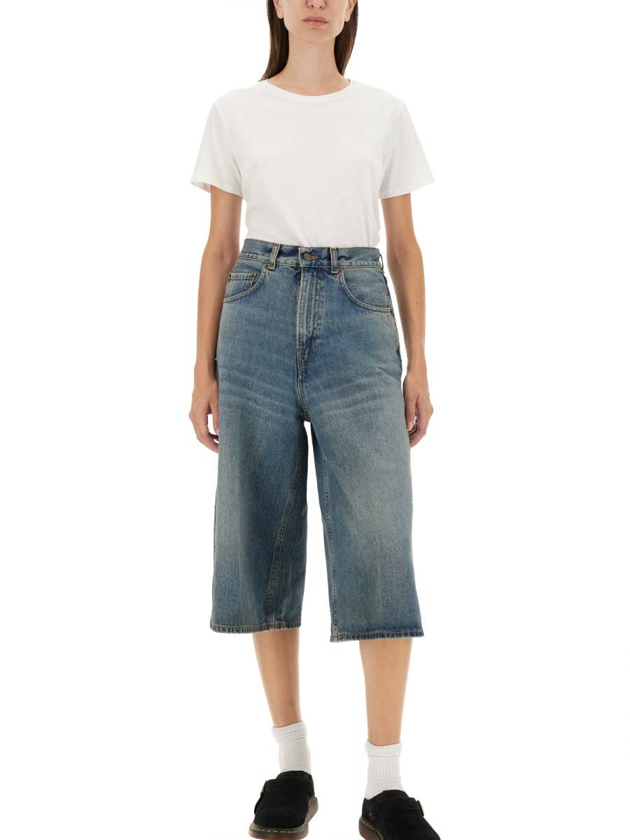 HAIKURE BERMUDA BELLE IN DENIM DI COTONE Promozione Limitata