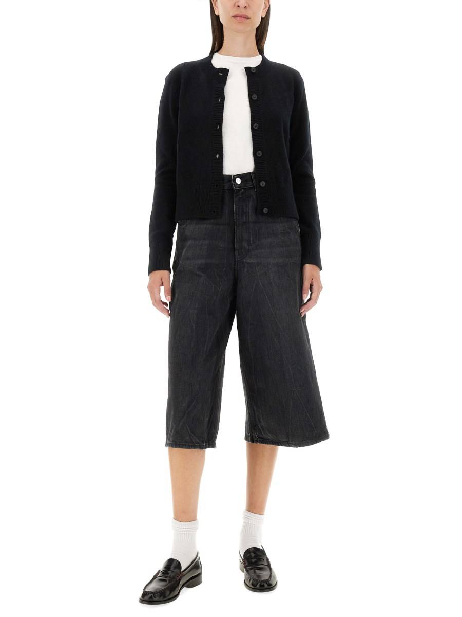 HAIKURE BERMUDA BELLE IN DENIM DI COTONE Fino Al -60%