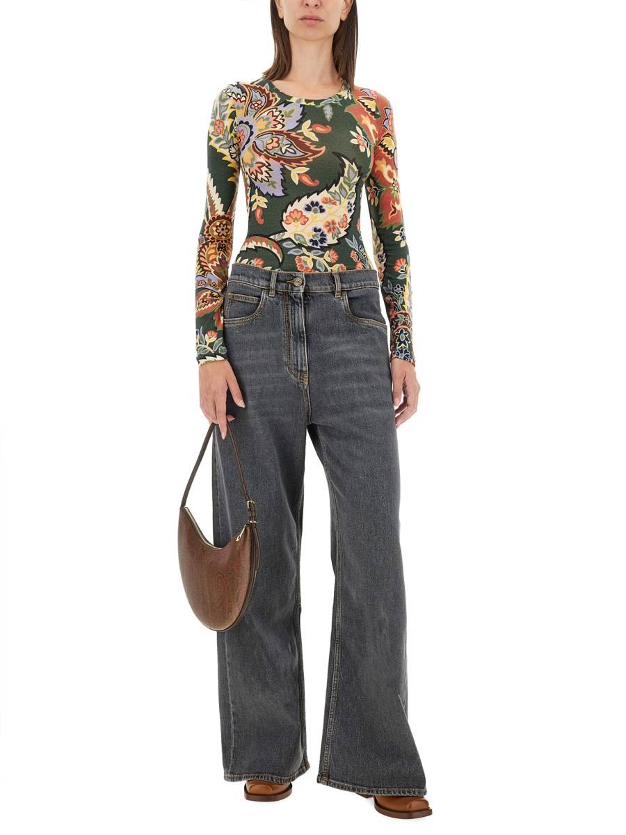 ETRO TOP PAISLEY IN JERSEY Presa