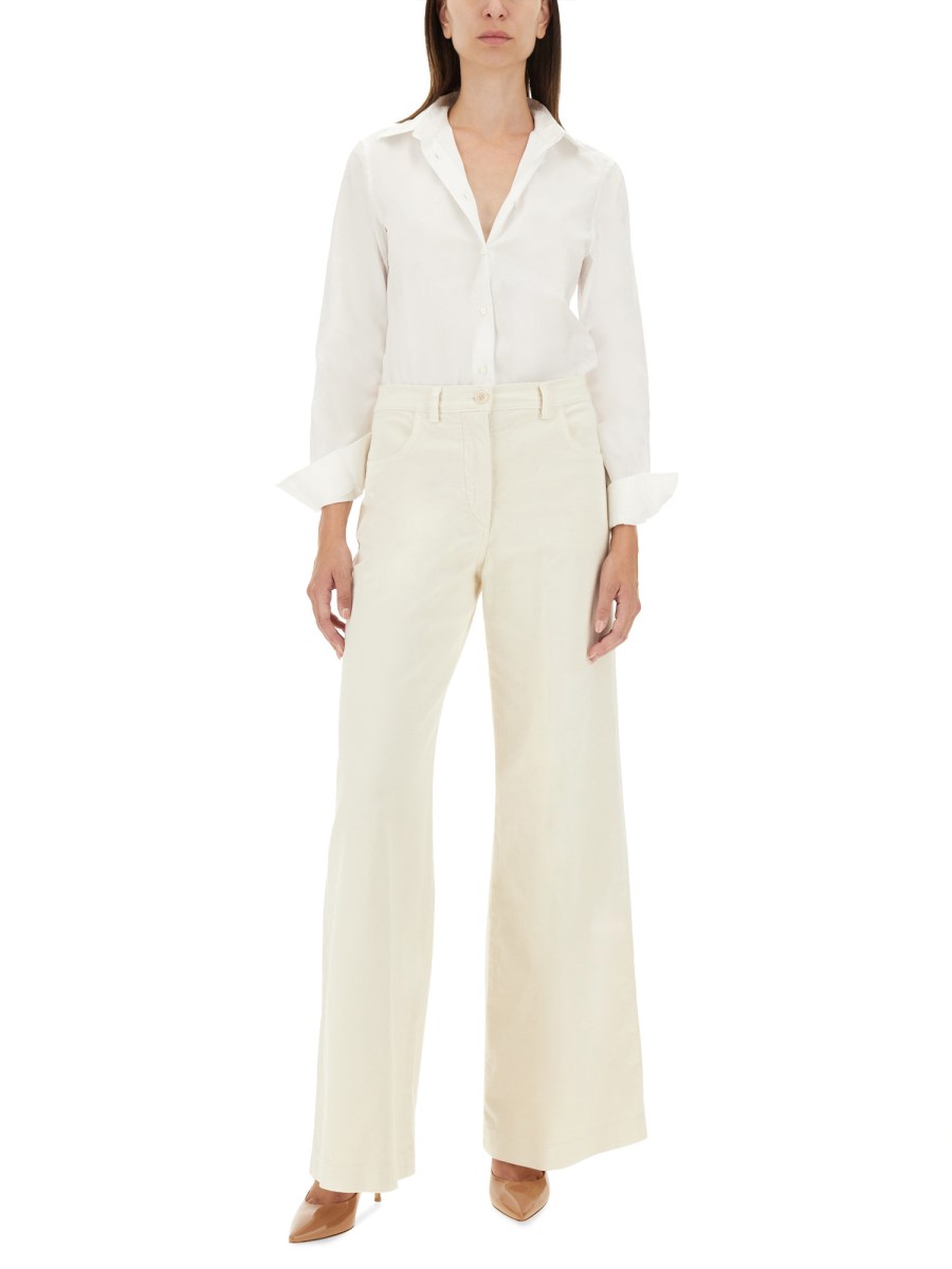 ASPESI PANTALONE PALAZZO IN LANA Negozio