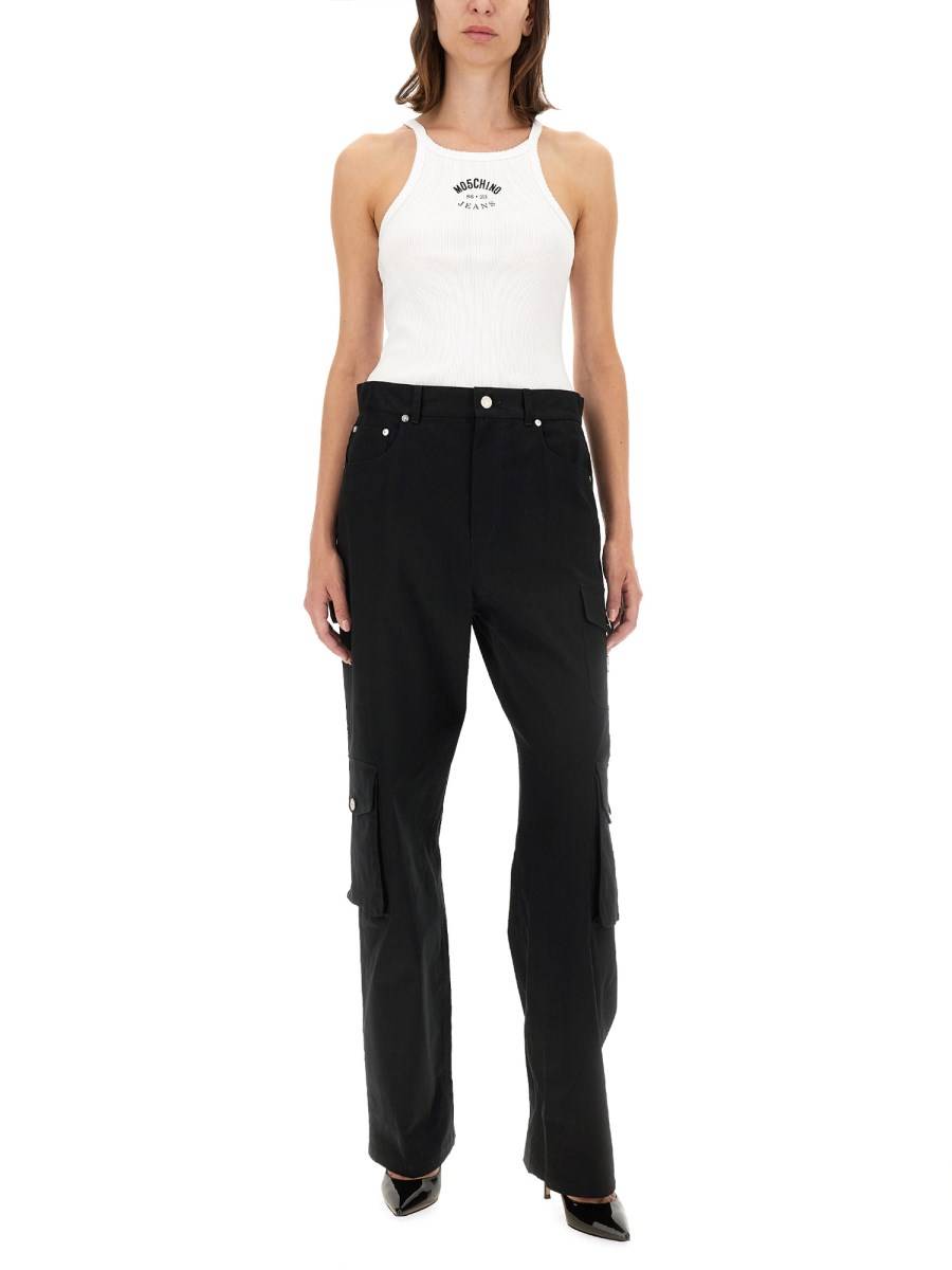 MOSCHINO JEANS PANTALONE CARGO Sconto