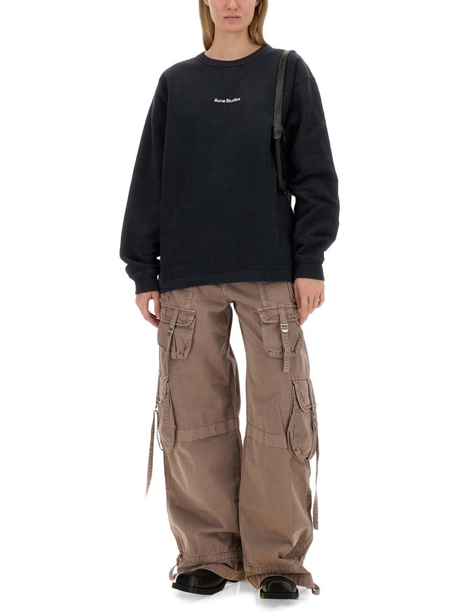 ACNE STUDIOS FELPA CON LOGO Economico