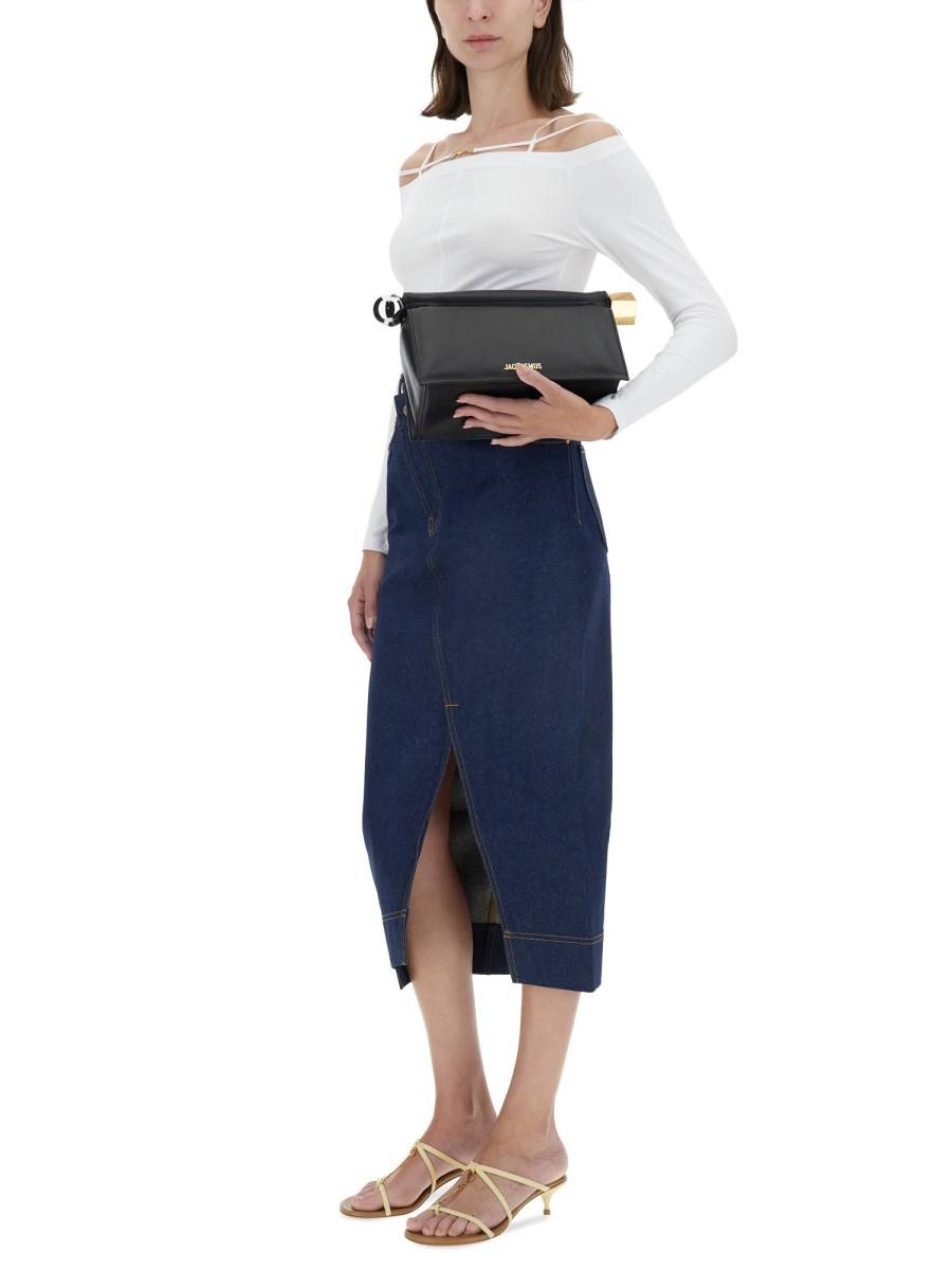 JACQUEMUS GONNA "DE-NÎMES" IN DENIM Offerte