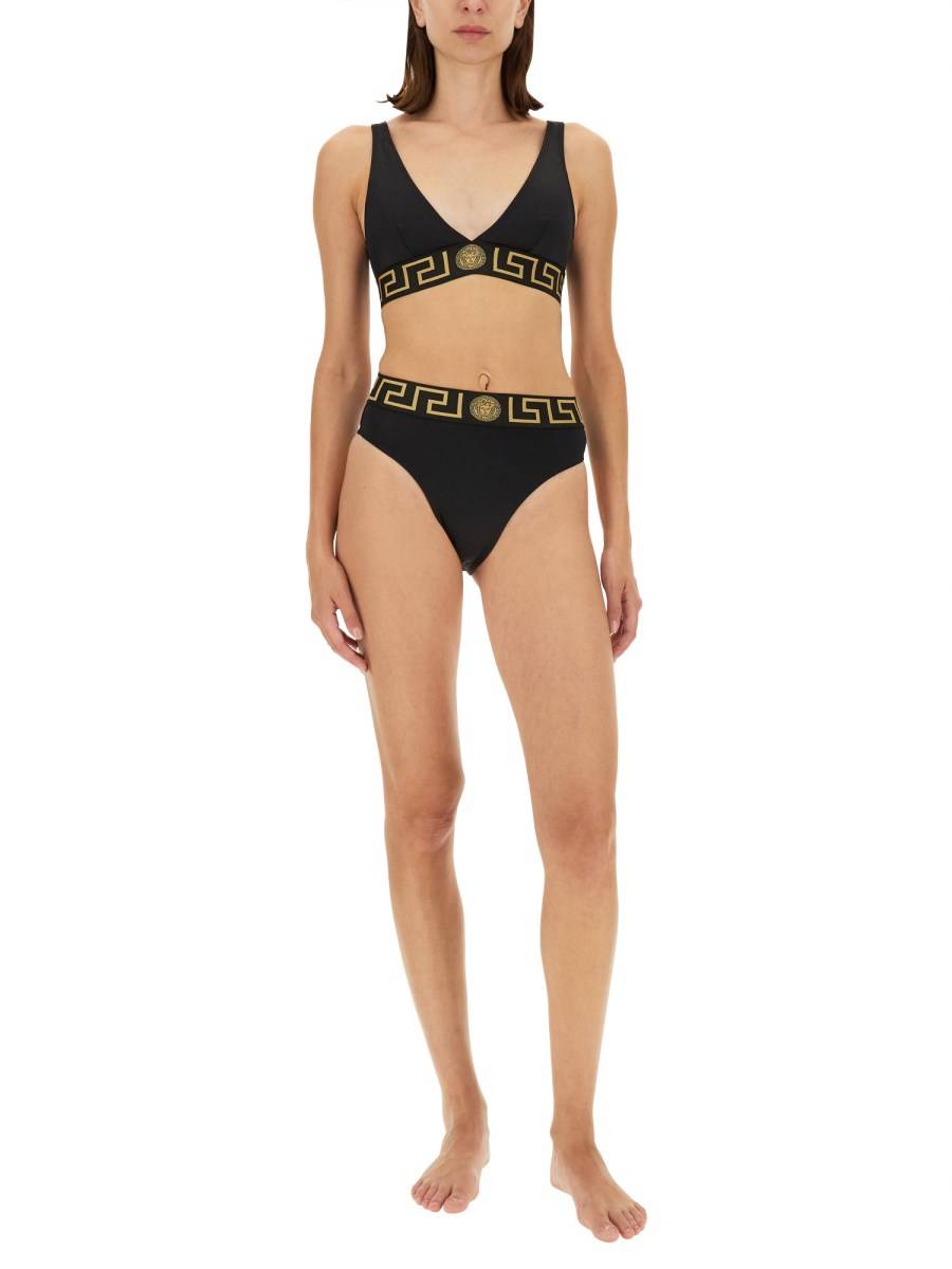VERSACE TRIANGOLO BIKINI CON GRECA Presa