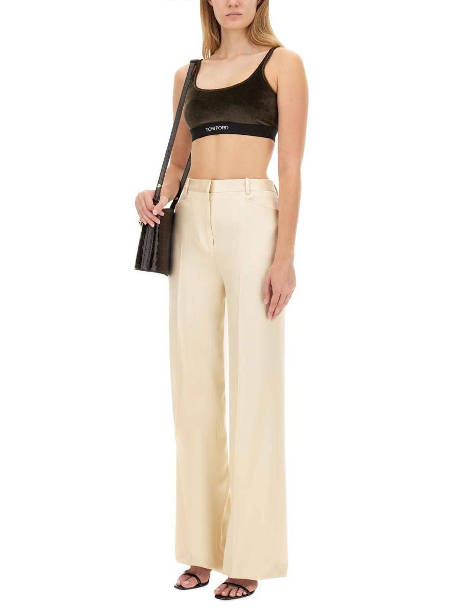TOM FORD PANTALONE IN TWILL Saldi