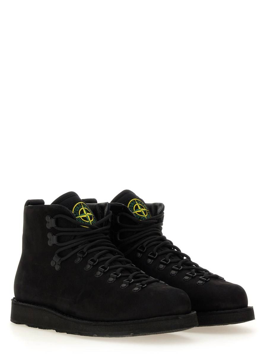 STONE ISLAND STIVALE IN SUEDE Vendita calda