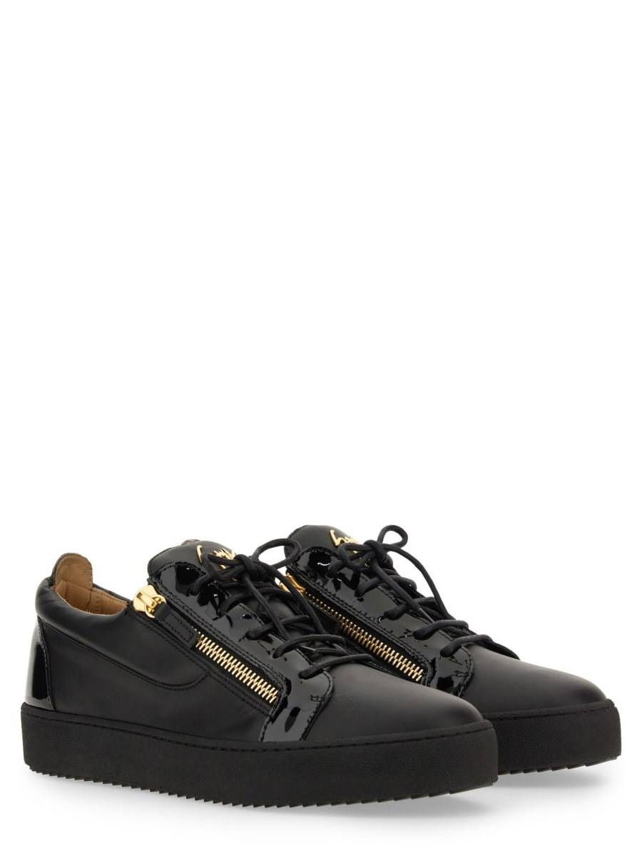 GIUSEPPE ZANOTTI SNEAKER FRANKIE IN PELLE Comprane uno, ottenene uno gratis
