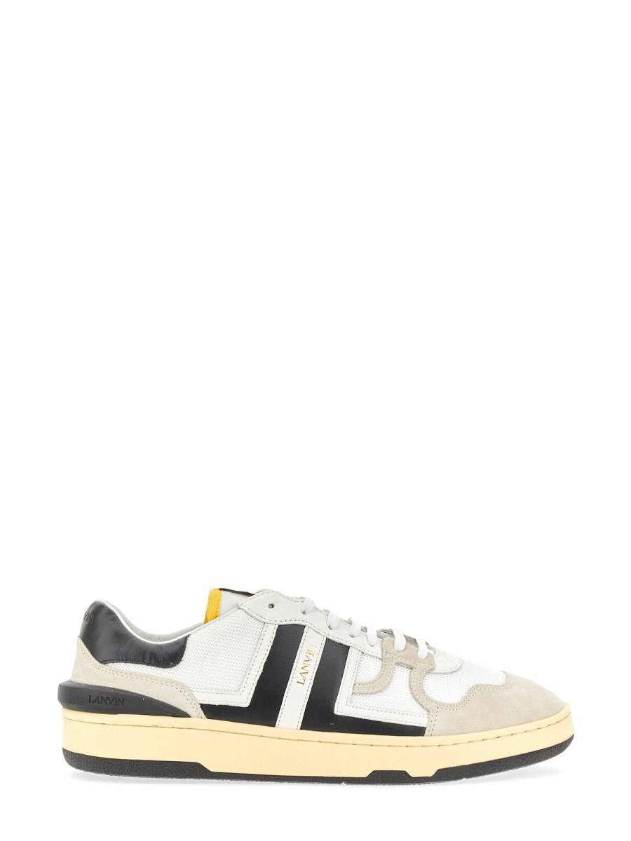 LANVIN SNEAKER CLAY LOW TOP IN PELLE E MESH Fino al 60% di sconto