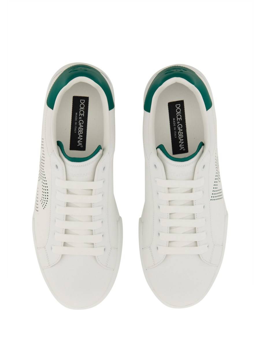 DOLCE & GABBANA SNEAKER "PORTOFINO" IN PELLE Hotsell