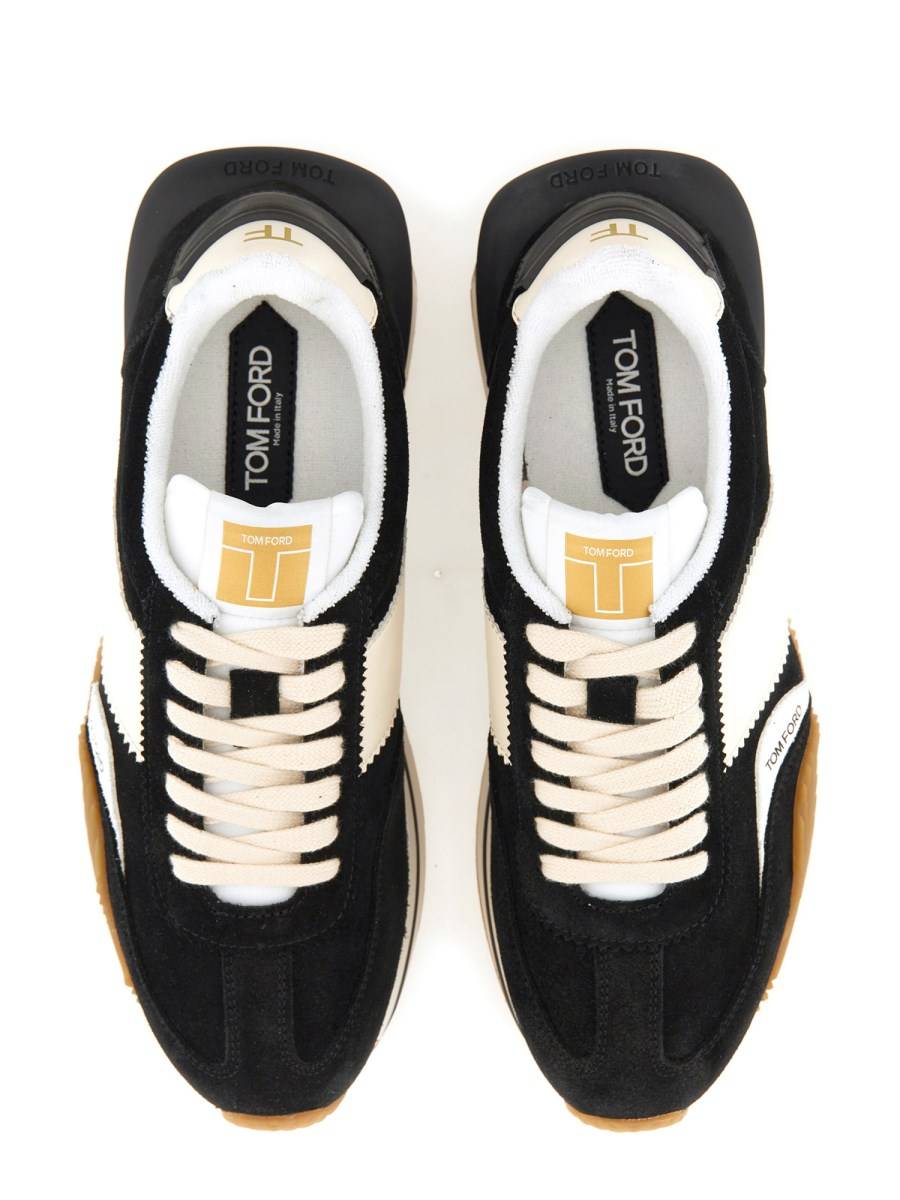 TOM FORD SNEAKER JAMES IN SUEDE E TESSUTO TECNICO Negozio online di fabbrica