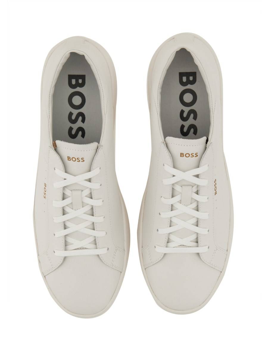 BOSS SNEAKER "BELWAR" IN PELLE Cyber Monday