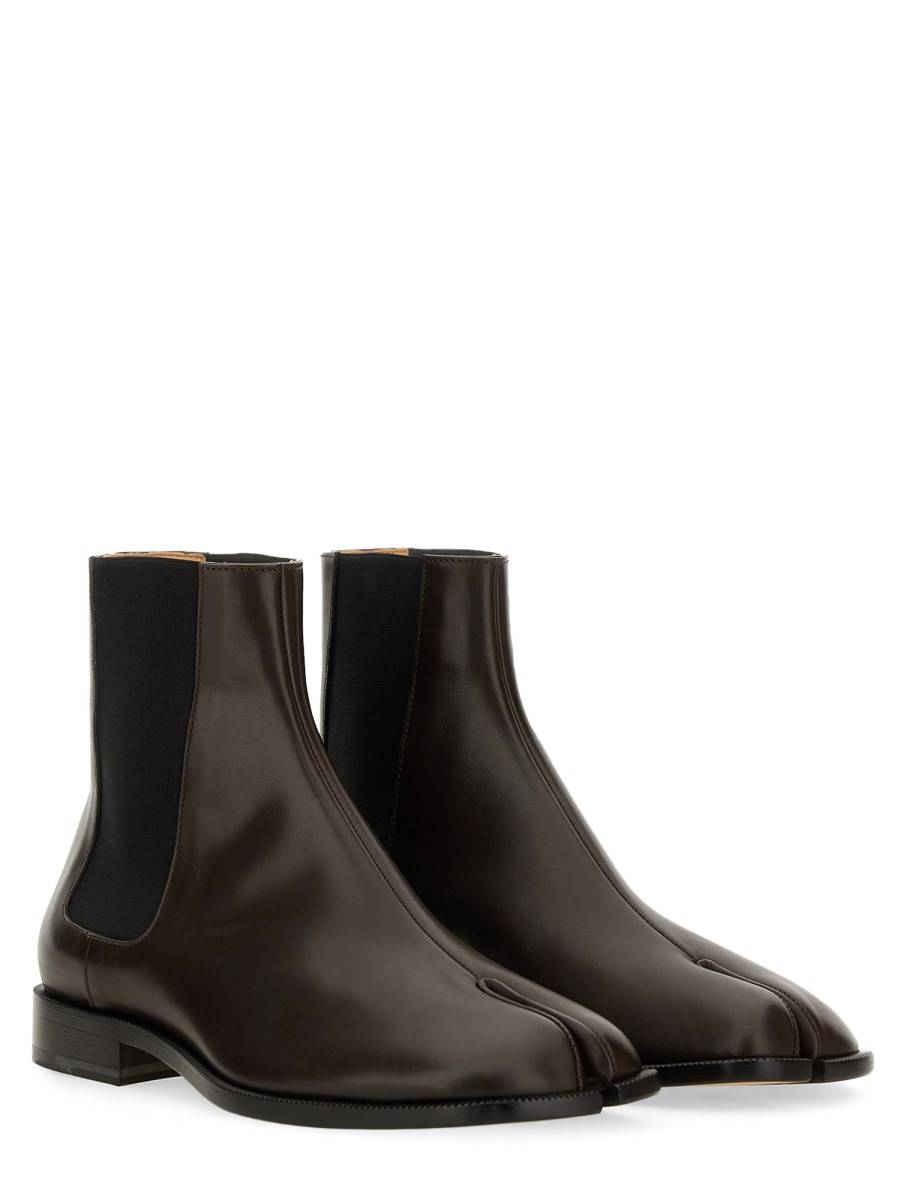 MAISON MARGIELA STIVALE CHELSEA TABI IN PELLE Vendita calda