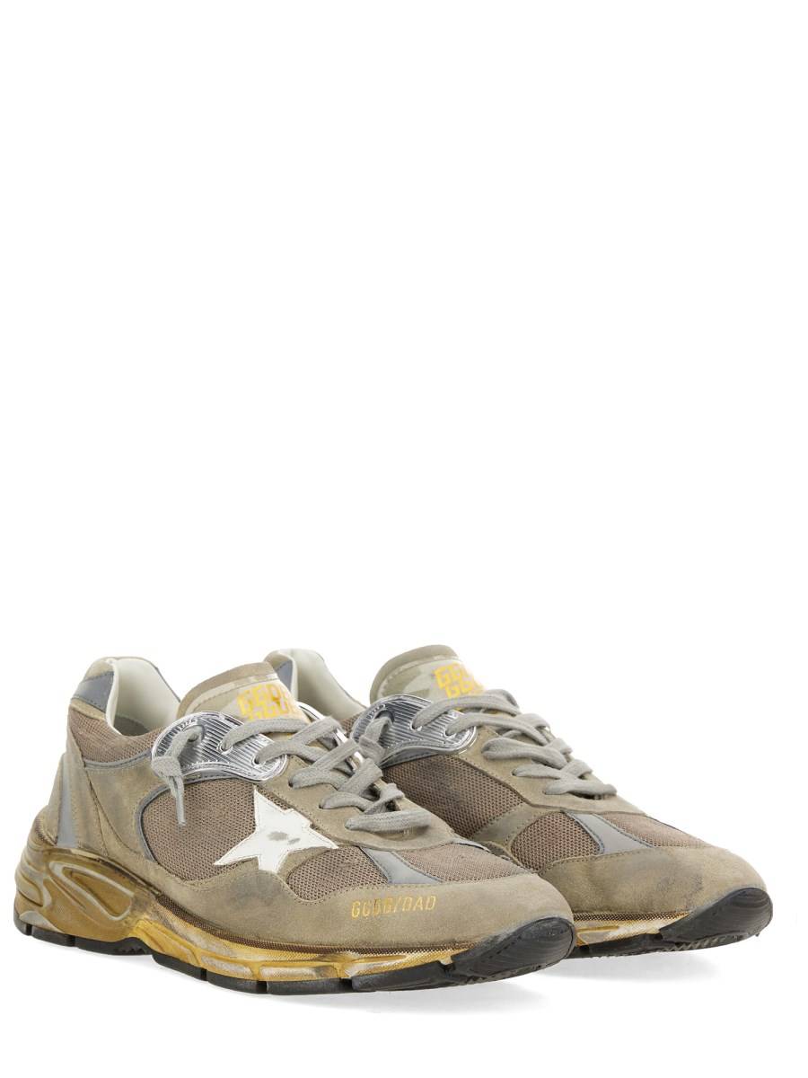 GOLDEN GOOSE SNEAKER RUNNING DAD IN PELLE E MESH Nuovi prodotti