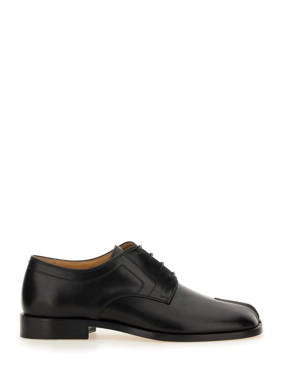 MAISON MARGIELA STRINGATA TABI IN PELLE Prezzo basso