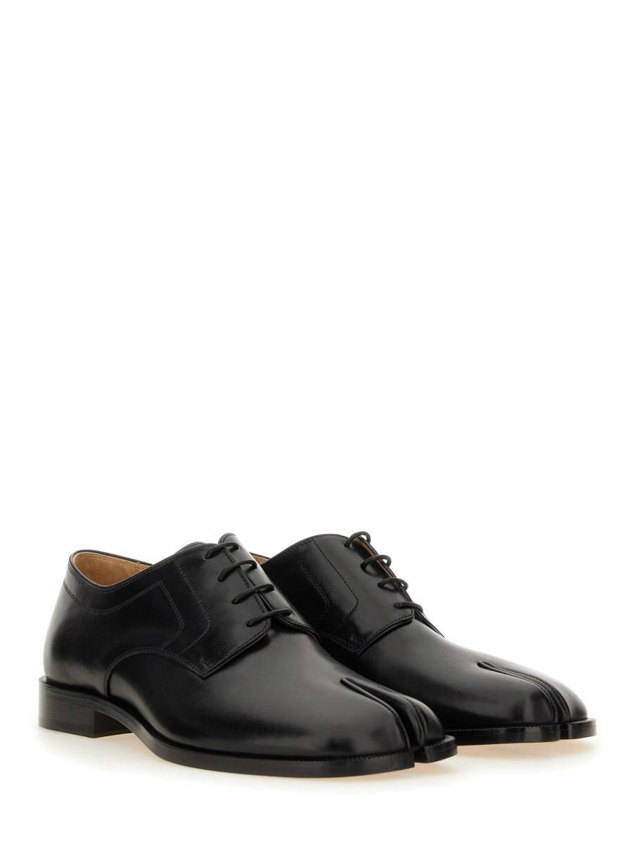MAISON MARGIELA STRINGATA TABI IN PELLE Prezzo basso