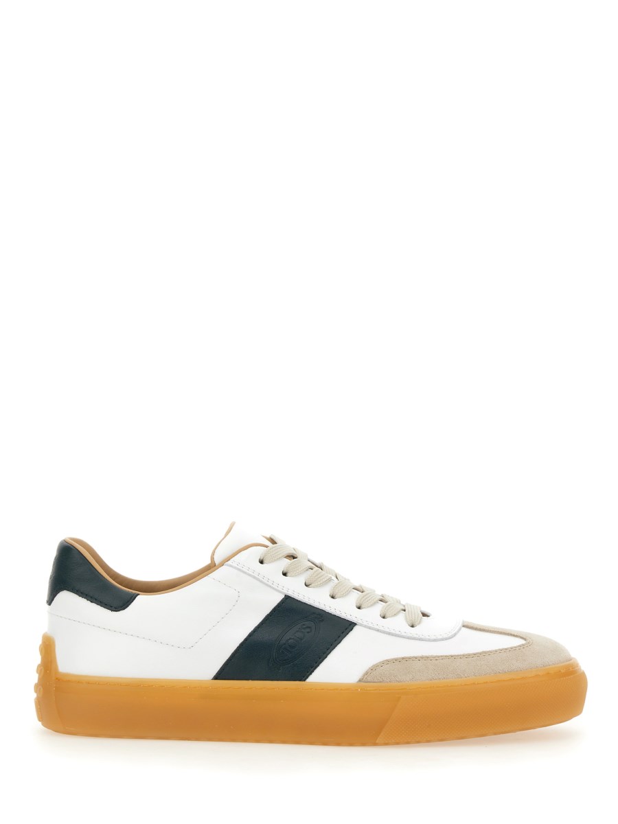 TOD&#39;S SNEAKER IN PELLE CON LOGO Latest stili
