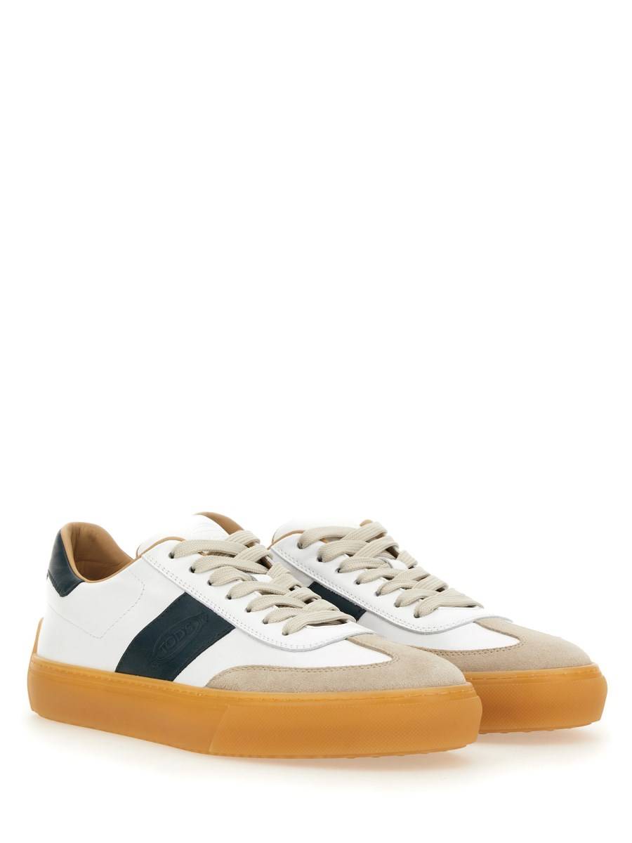 TOD&#39;S SNEAKER IN PELLE CON LOGO Latest stili