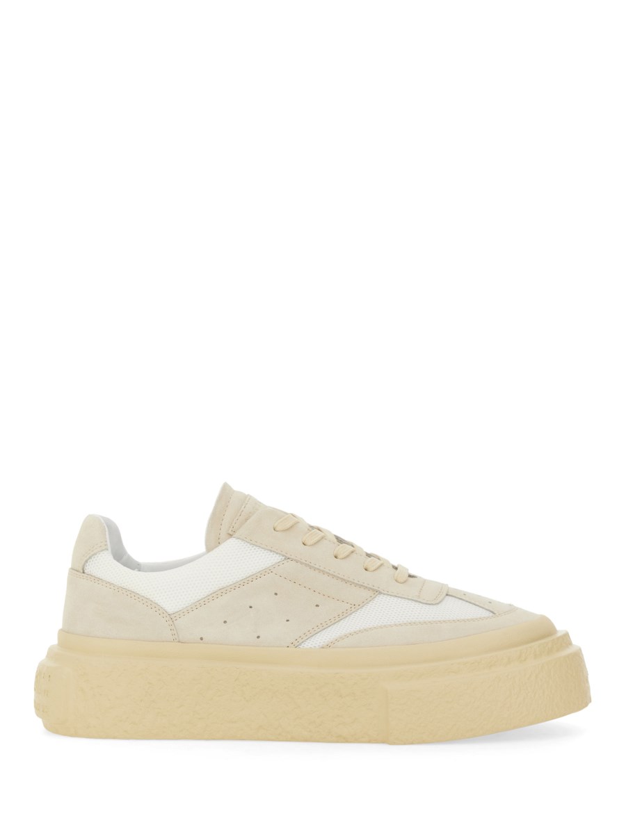 MM6 MAISON MARGIELA SNEAKER CHUNKY GAMBETTA IN PELLE Ultimo giorno