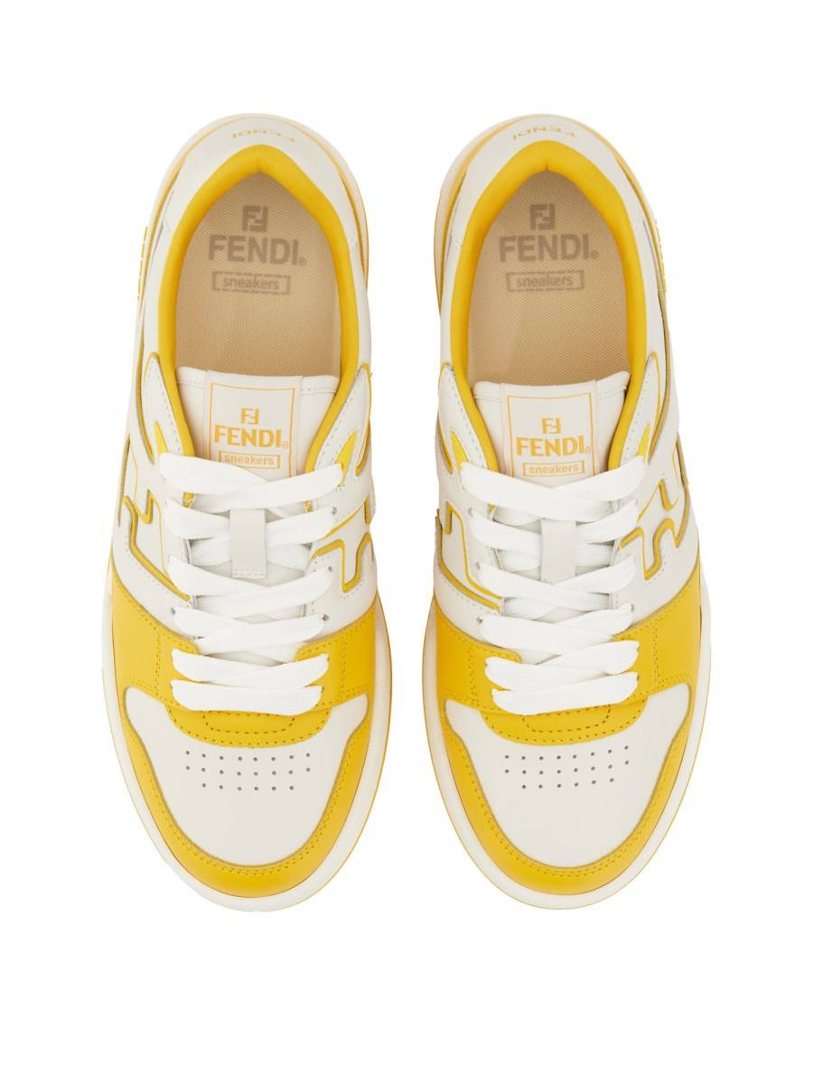 FENDI SNEAKER "MATCH" IN PELLE Limitato a 3 giorni