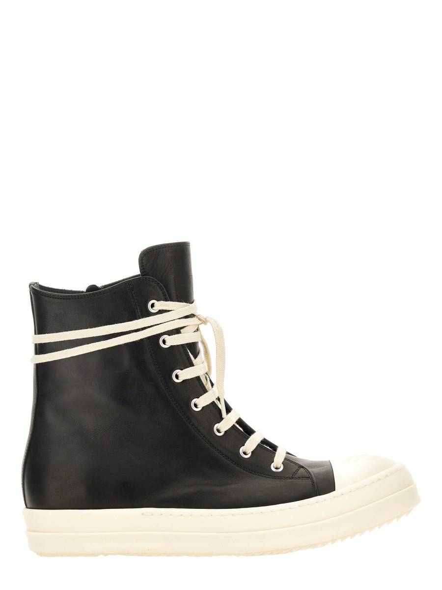 RICK OWENS SNEAKER IN PELLE Soddisfazione Garantita