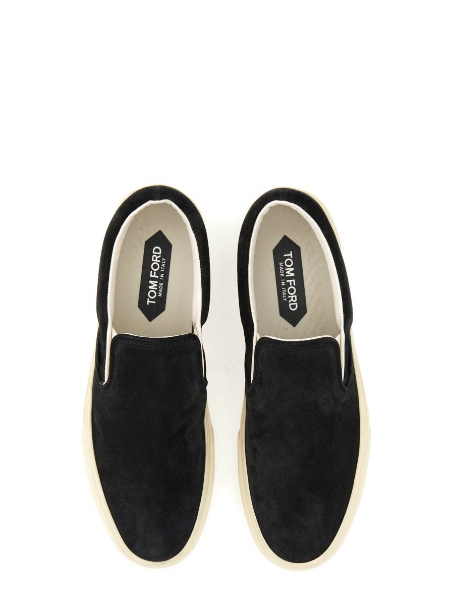 TOM FORD SNEAKER SLIP-ON IN SUEDE Shopping Online