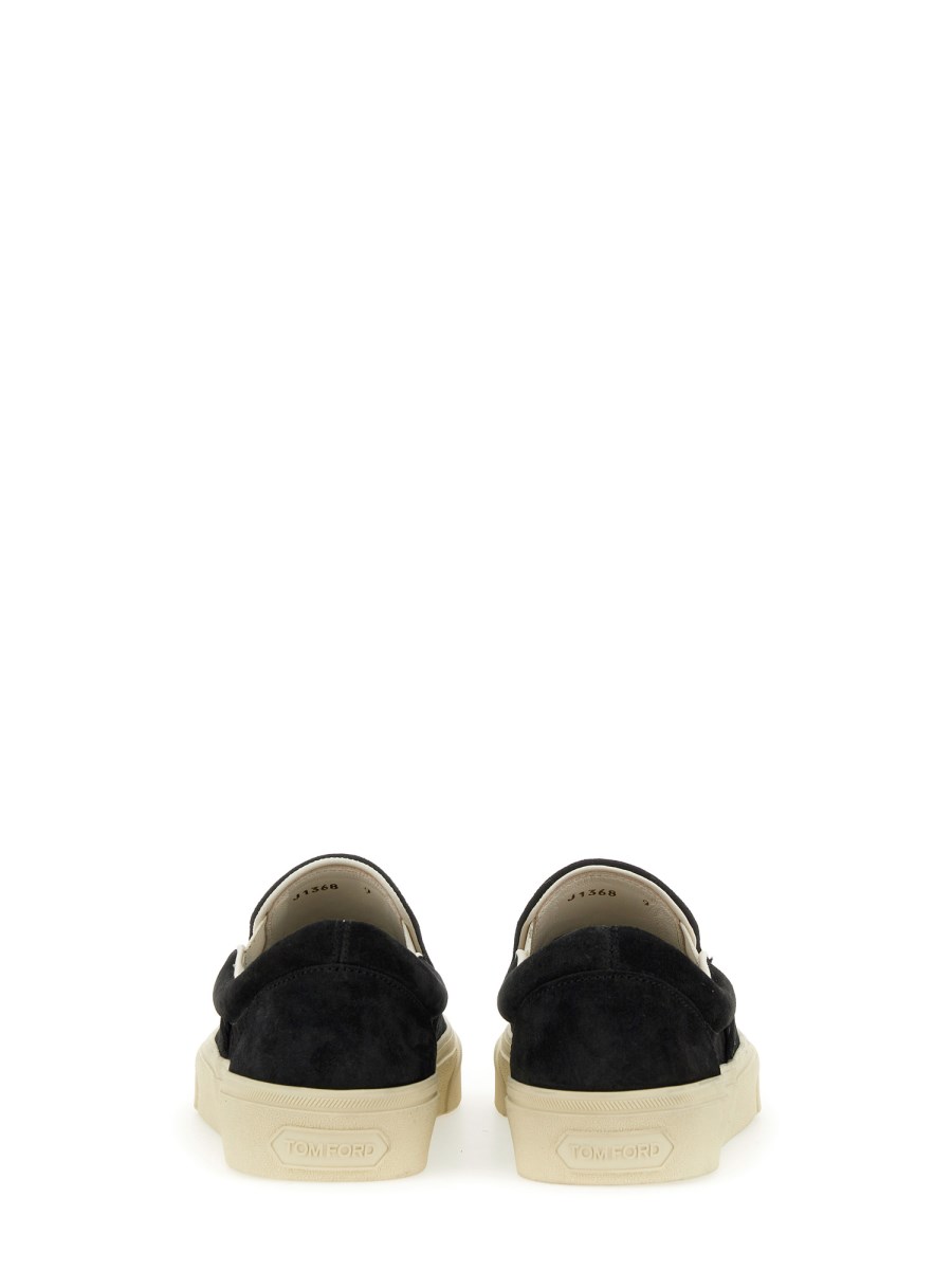 TOM FORD SNEAKER SLIP-ON IN SUEDE Shopping Online