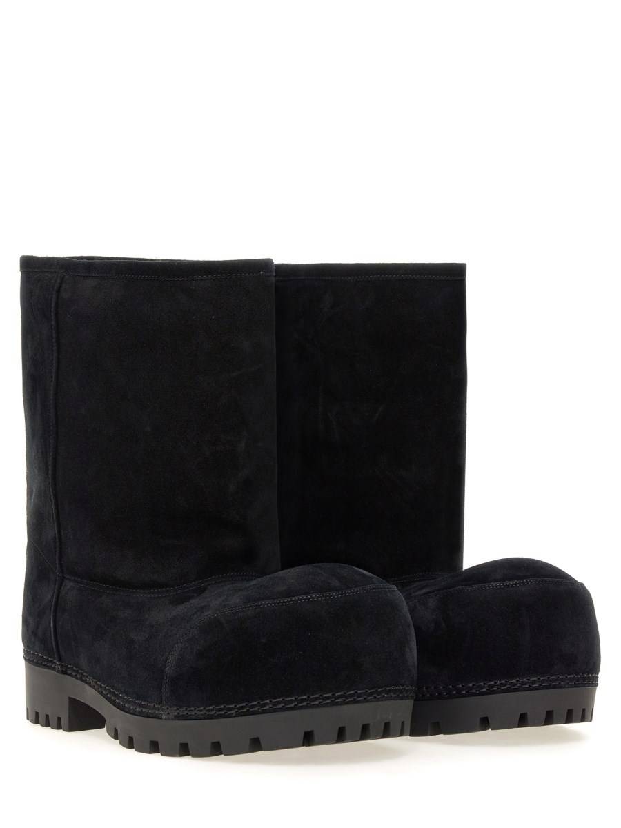 BALENCIAGA STIVALE "ALASKA" FUR IN PELLE Online