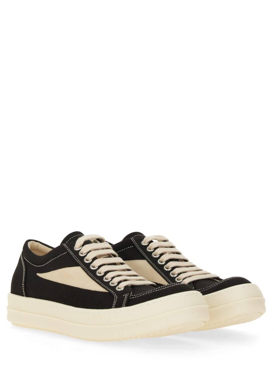 RICK OWENS DRKSHDW SNEAKER VINTAGE IN DENIM DI COTONE Offerta Giorno del Papà