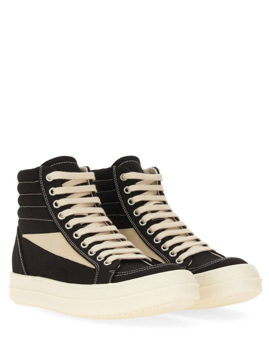RICK OWENS DRKSHDW SNEAKER CON LOGO IN TELA DI COTONE Enormi risparmi