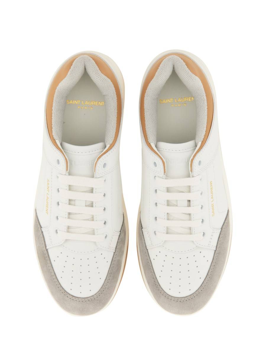 SAINT LAURENT SNEAKER SL/61 IN PELLE LISCIA E SUEDE Rilascio limitato