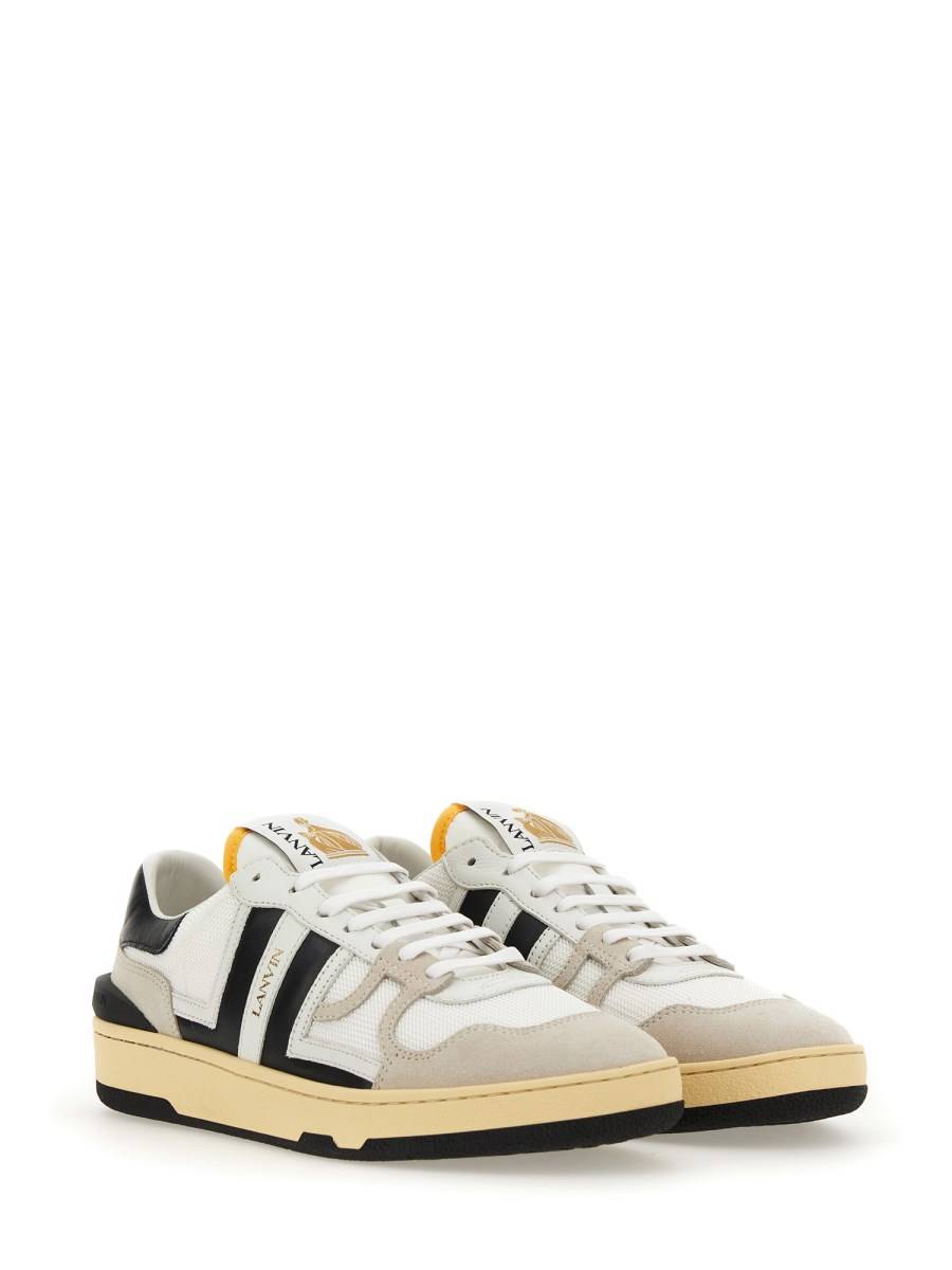 LANVIN SNEAKER IN MESH, SUEDE E NAPPA Fino al 50% di sconto