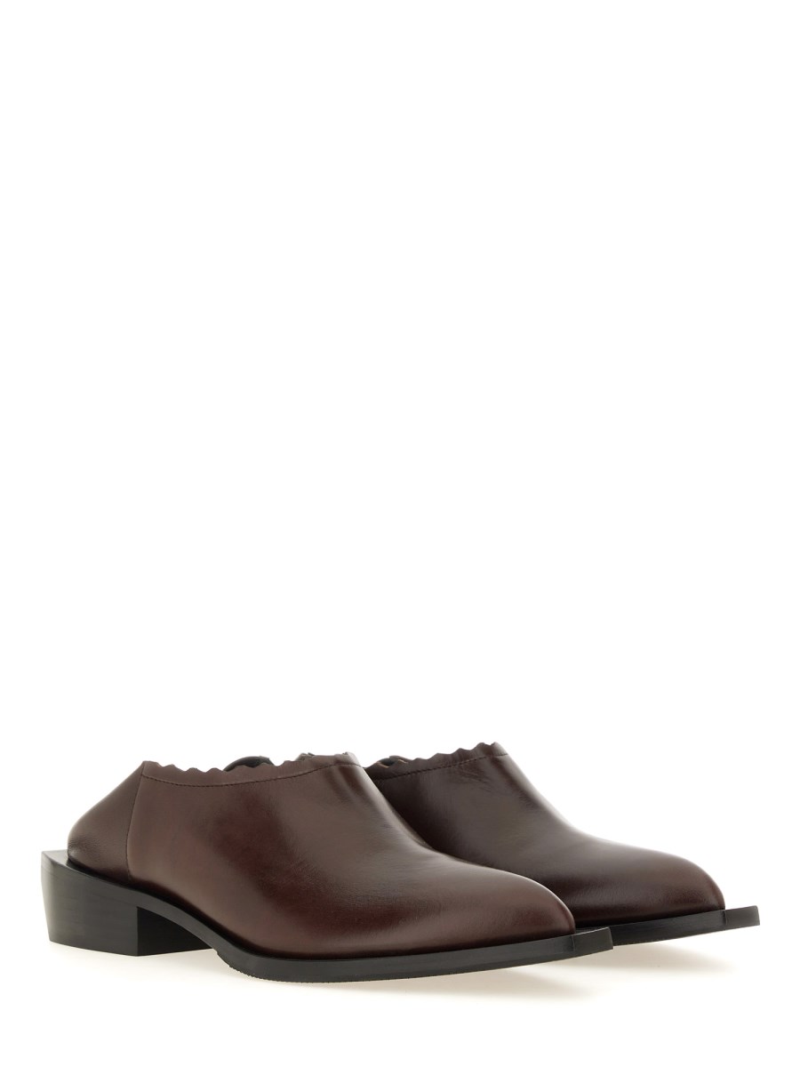 MOSCHINO SHOOTIE CUBAN HEEL Spedizione Gratuita