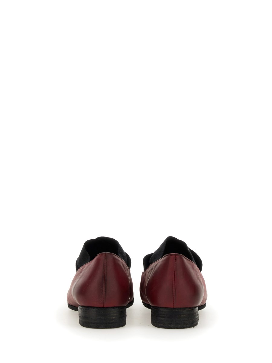UMA WANG BALLERINA IN PELLE CON FASCE ELASTICHE Acquista Ora