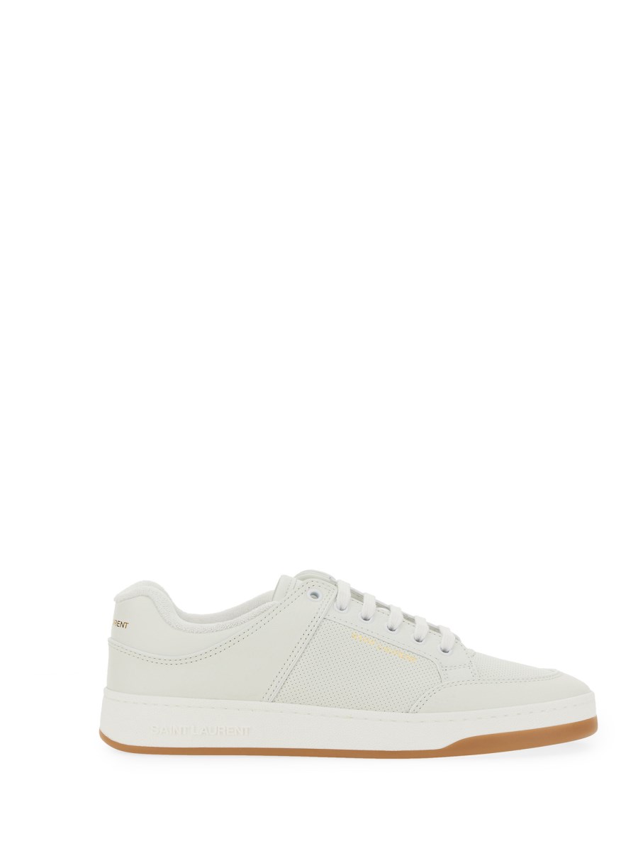 SAINT LAURENT SNEAKER LOW TOP "SL61" IN PELLE TRAFORATA Convenienza