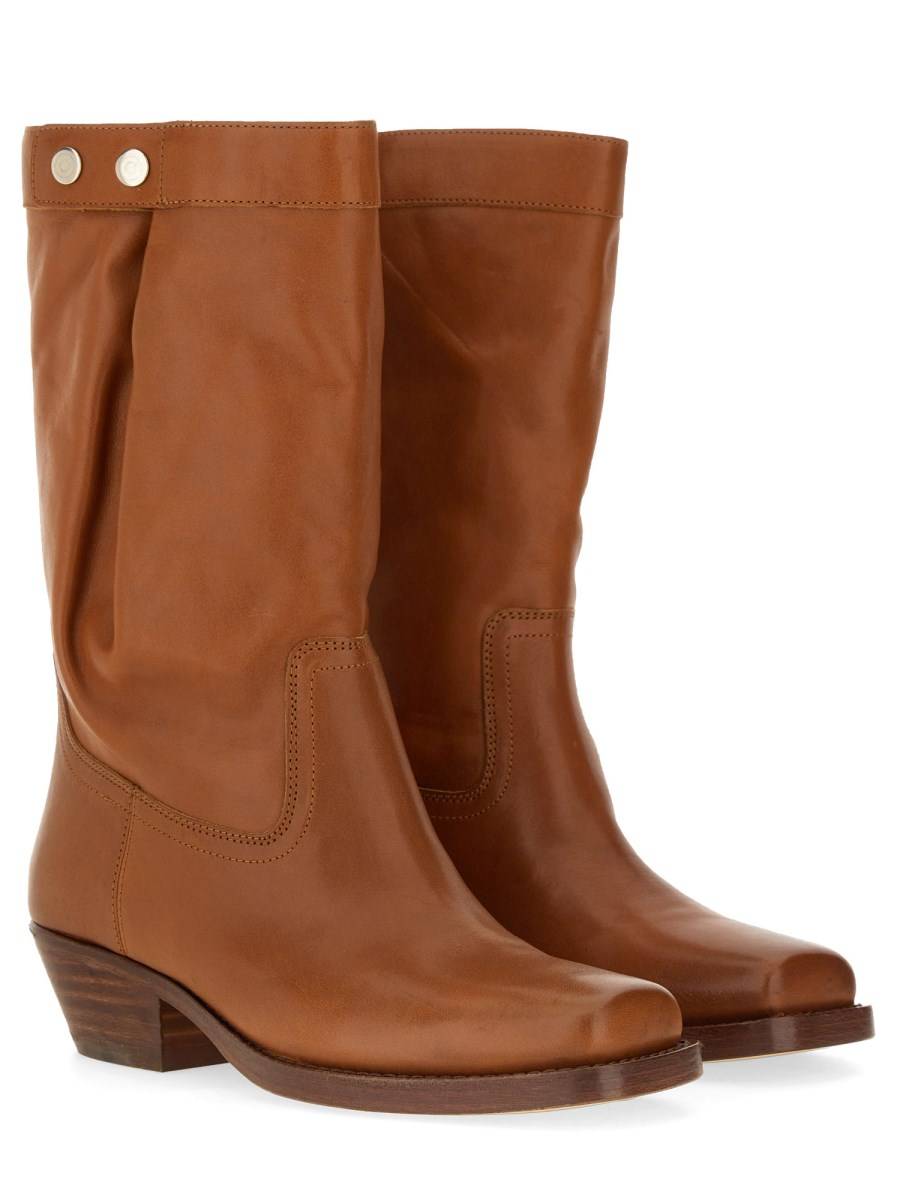 ISABEL MARANT STIVALE ADEME IN PELLE Negozio online di fabbrica