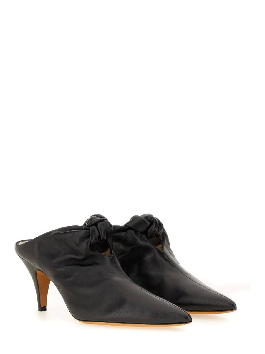 KHAITE MULE THE ROWAN IN PELLE Shopping online