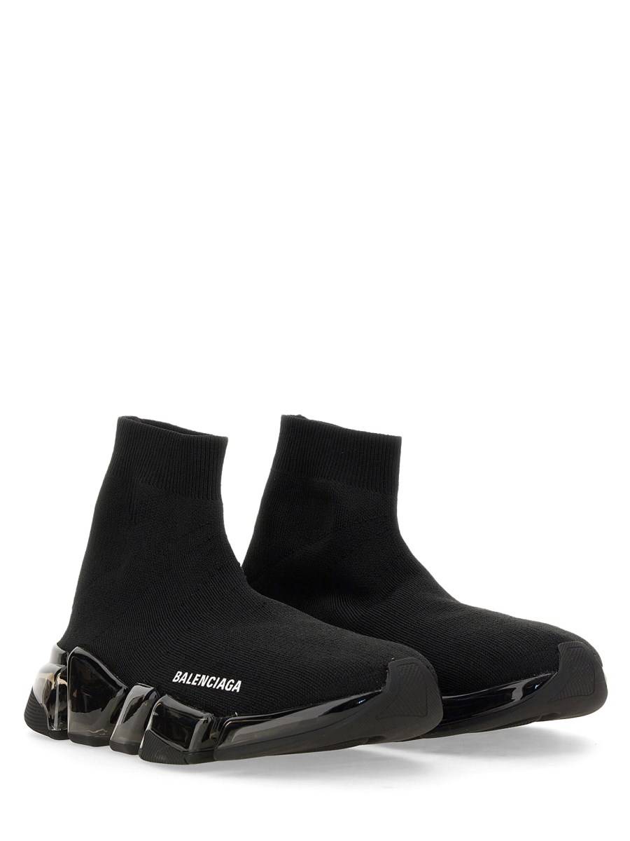 BALENCIAGA SNEAKER SPEED 2.0 FULL CLEAR SOLE IN MAGLIA RICICLATA Fino al 65% di sconto