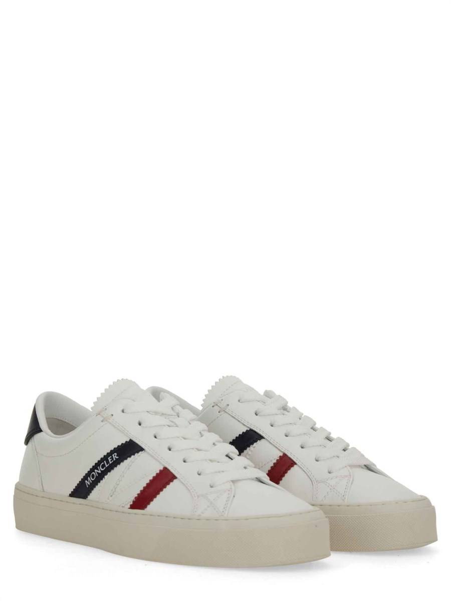 MONCLER SNEAKER MONACO2 IN PELLE Duty-free