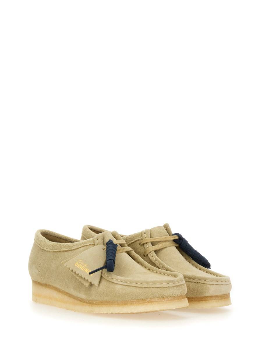 CLARKS SCARPA STRINGATA "WALLABEE" IN PELLE Sconti questo mese