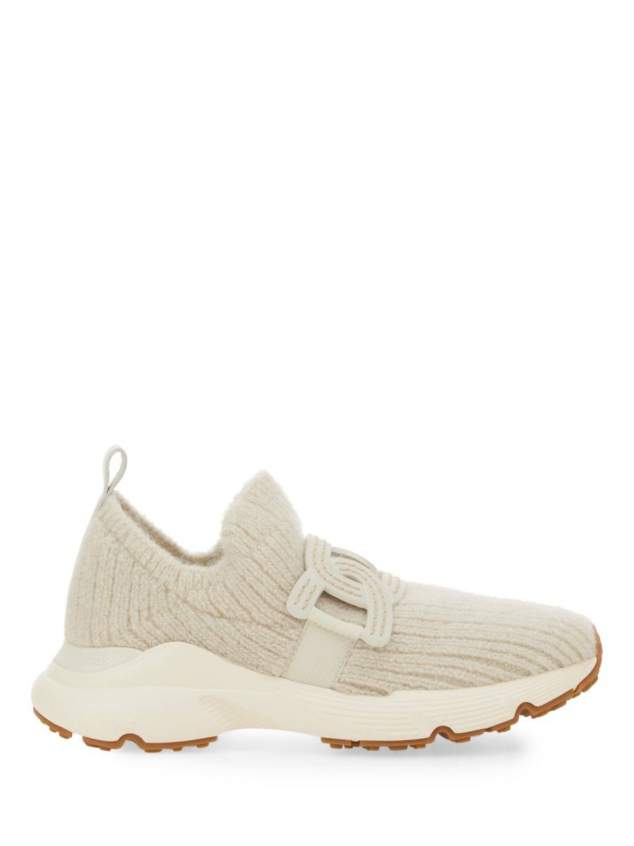 TOD&#39;S SNEAKER CON LOGO IN MAGLIA Novità
